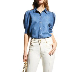 Frame - Voluminous Puff-Sleeve Shirt